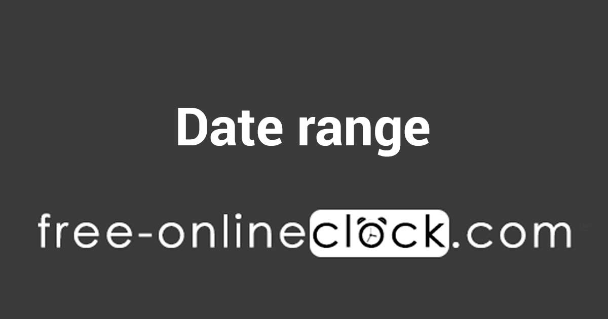 How Many Days Between Two Dates Days Calculator