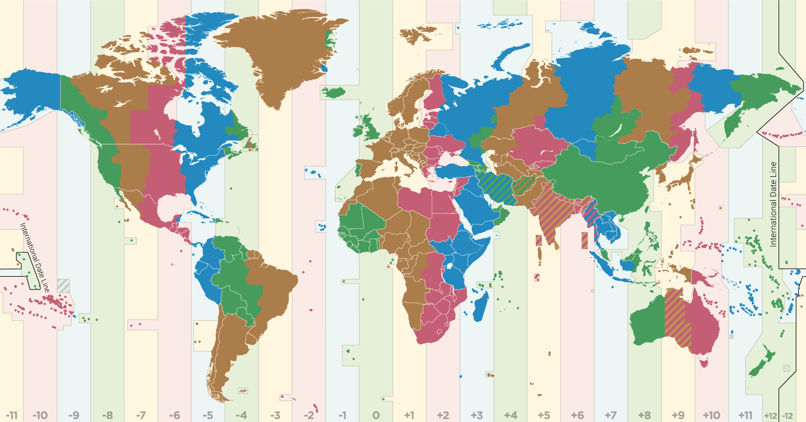 World Time Map